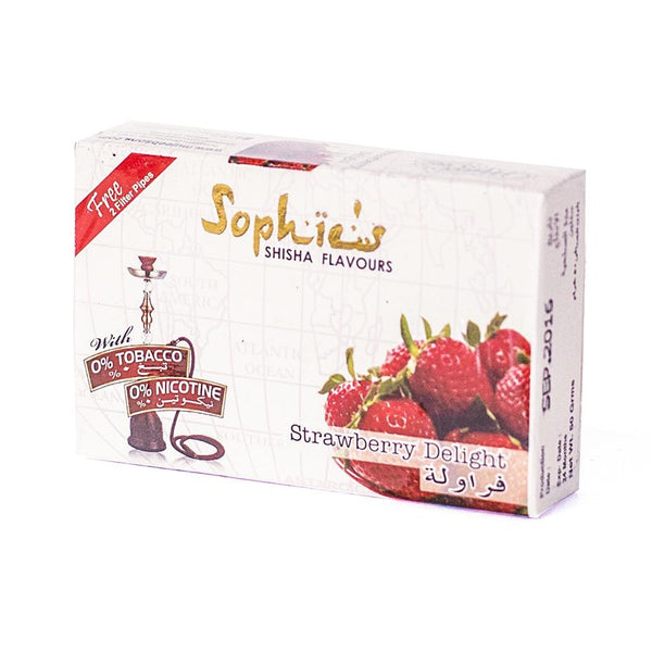 SOPHIES TOBACCO FREE MOLASSES STRAWBERRY DELIGHT The Bong Shop