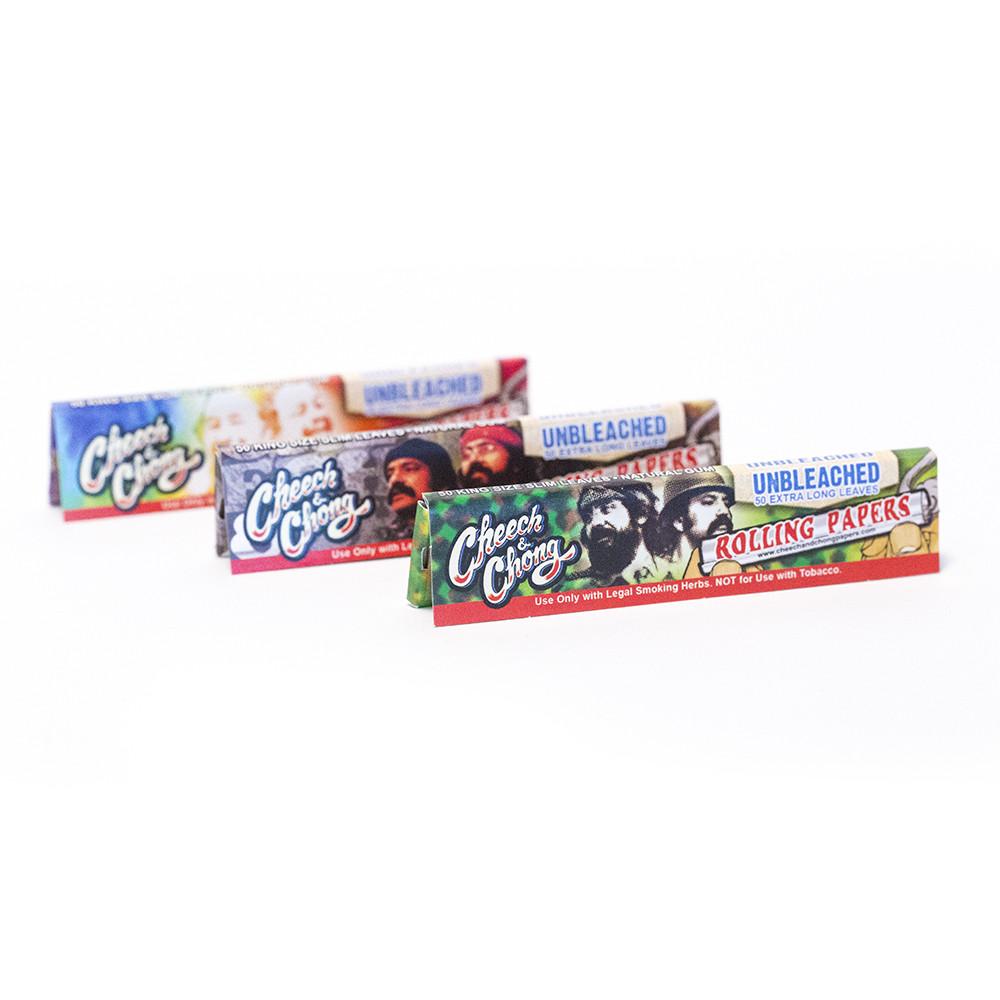 PAPERS - CHEECH & CHONG UNBLEACHED K/S 50 LEAVES Cheech & Chong