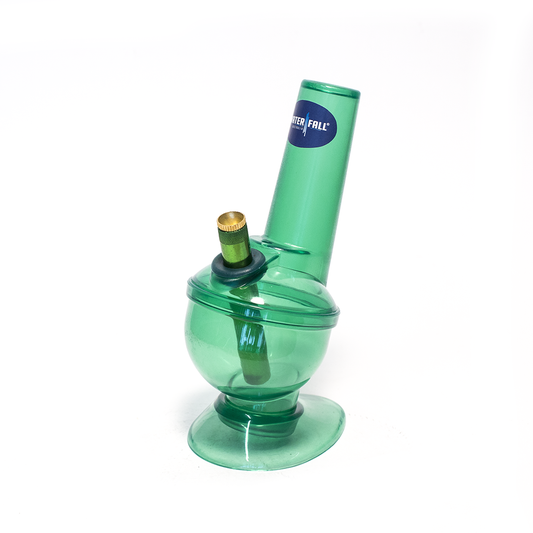 Pulsar Acrylic Bong - Green Waterfall