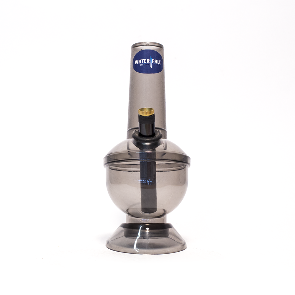 Pulsar Acrylic Bong - Grey Waterfall