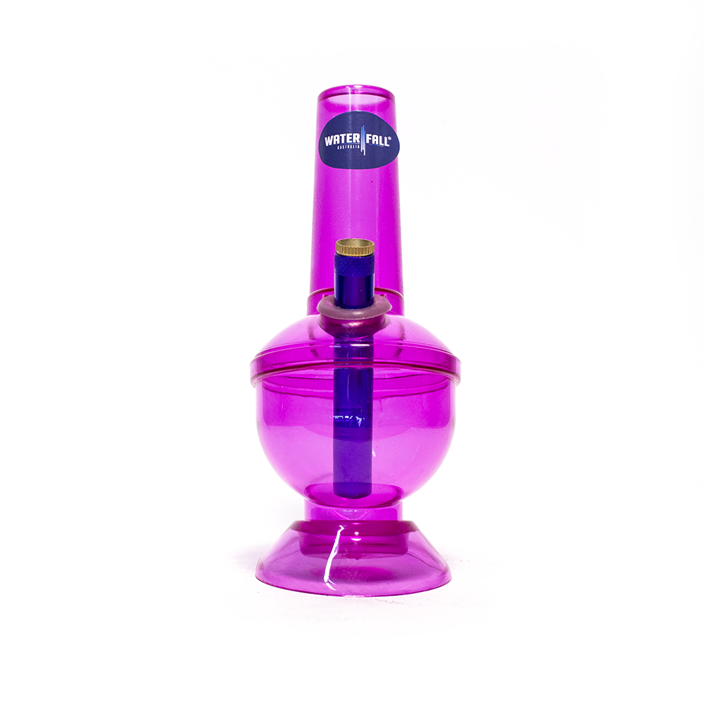 Pulsar Acrylic Bong - Purple Waterfall