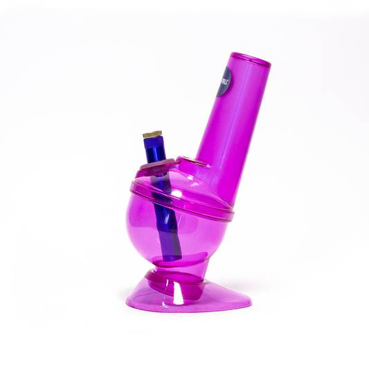 Pulsar Acrylic Bong - Purple Waterfall