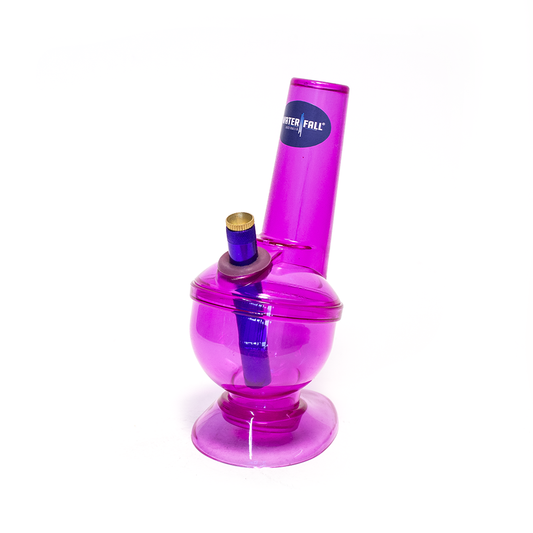 Pulsar Acrylic Bong - Purple Waterfall
