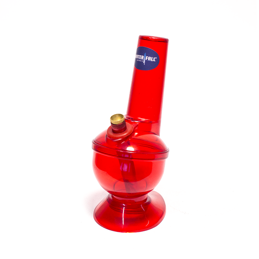 Pulsar Acrylic Bong - Red Waterfall