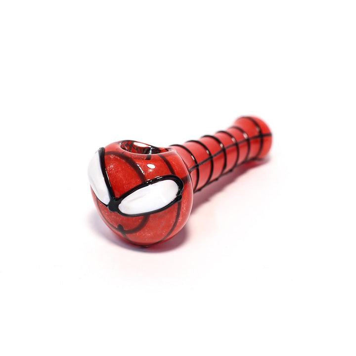 PIPE - GLASS RED SPIDERMAN The Bong Shop
