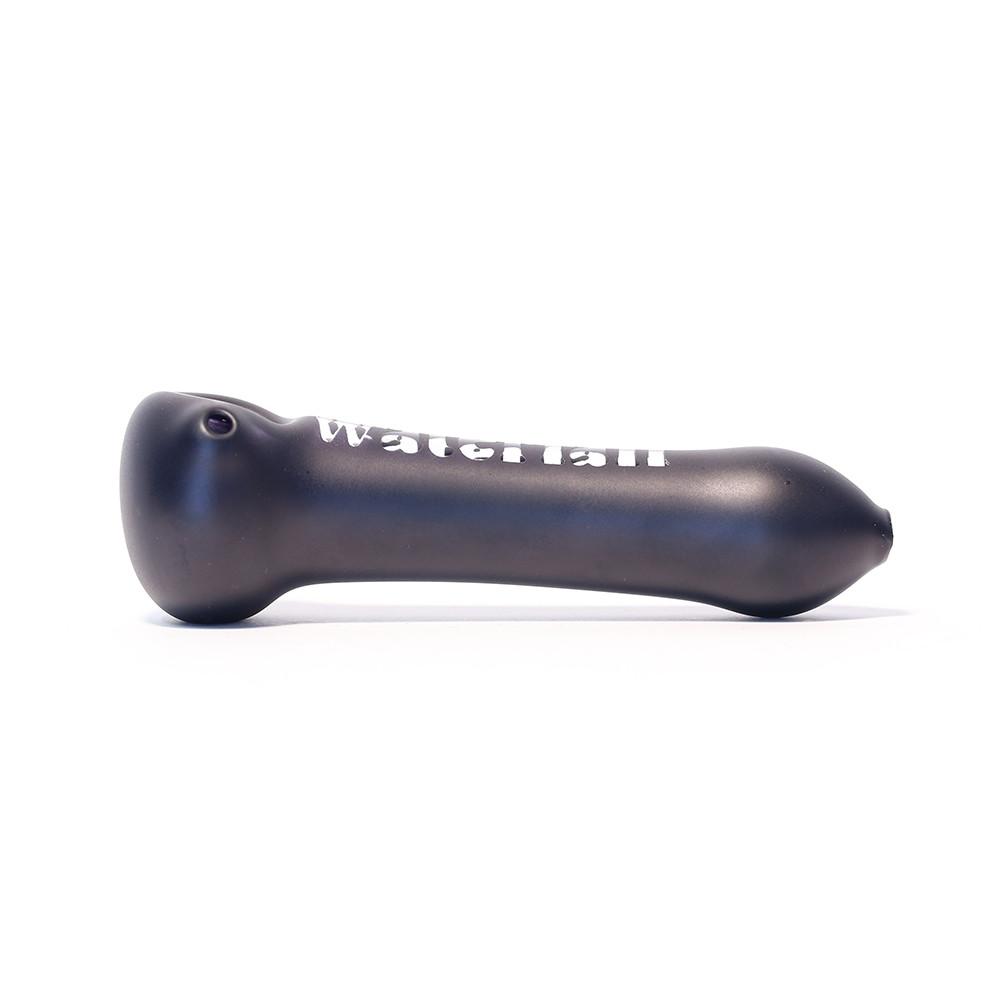 Pipe - Glass Black Waterfall Branded Waterfall