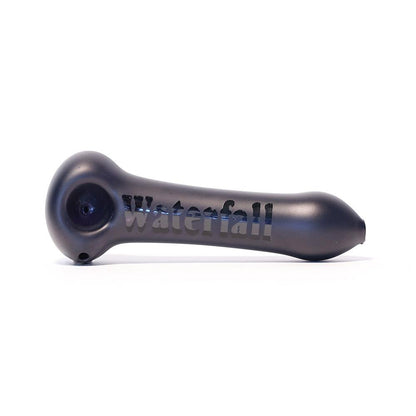 Pipe - Glass Black Waterfall Branded Waterfall