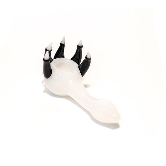 PIPE - ABOMINABLE SNOWMAN CLAW GLASS PIPE The Bong Shop