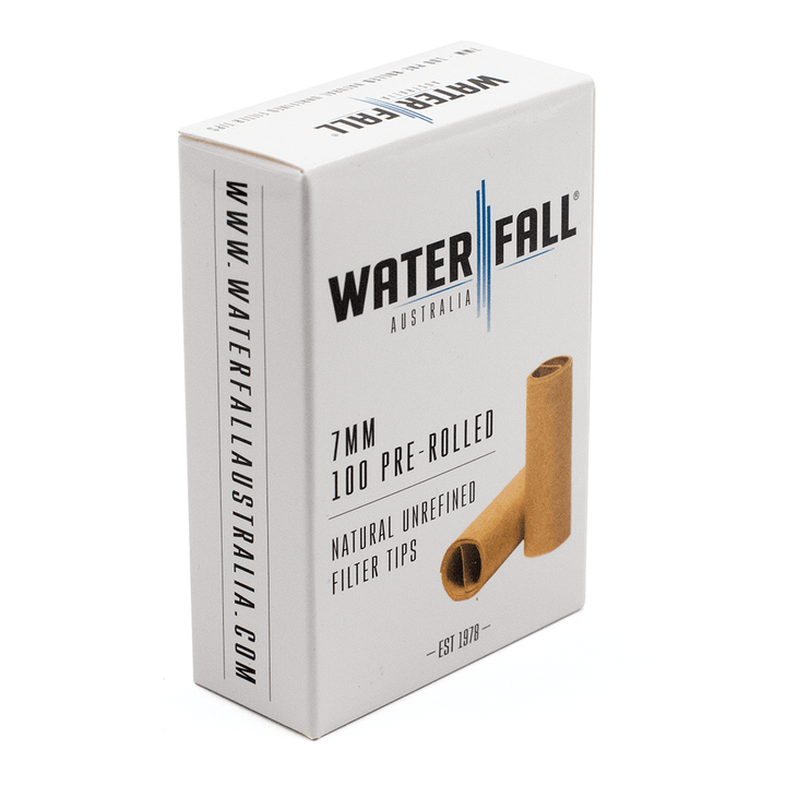 WATERFALL | PREROLLED TIPS BOX OF 100 7mm x 18mm L Waterfall