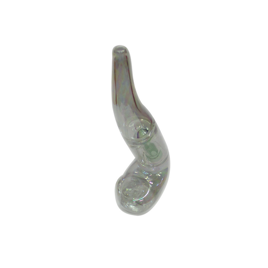 PIPE - GLASS SHERLOCK PERCOLATOR CLEAR W/CLEAR MID SECTION The Bong Shop
