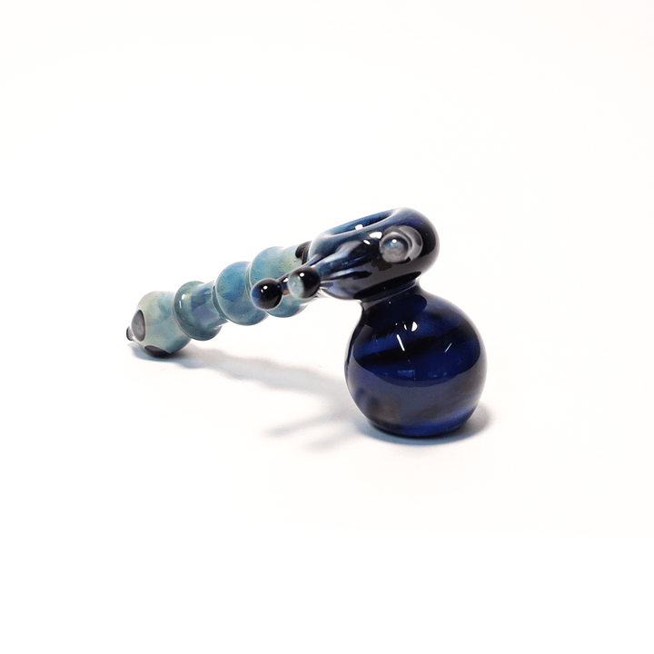 PIPE - GLASS HAMMER PIPE VRS BLUE EYELASHES The Bong Shop