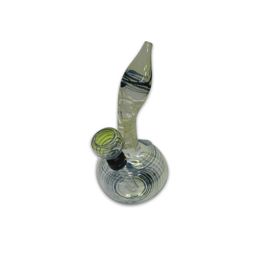 Mini Me Glass Bong - Blue & Green The Bong Shop