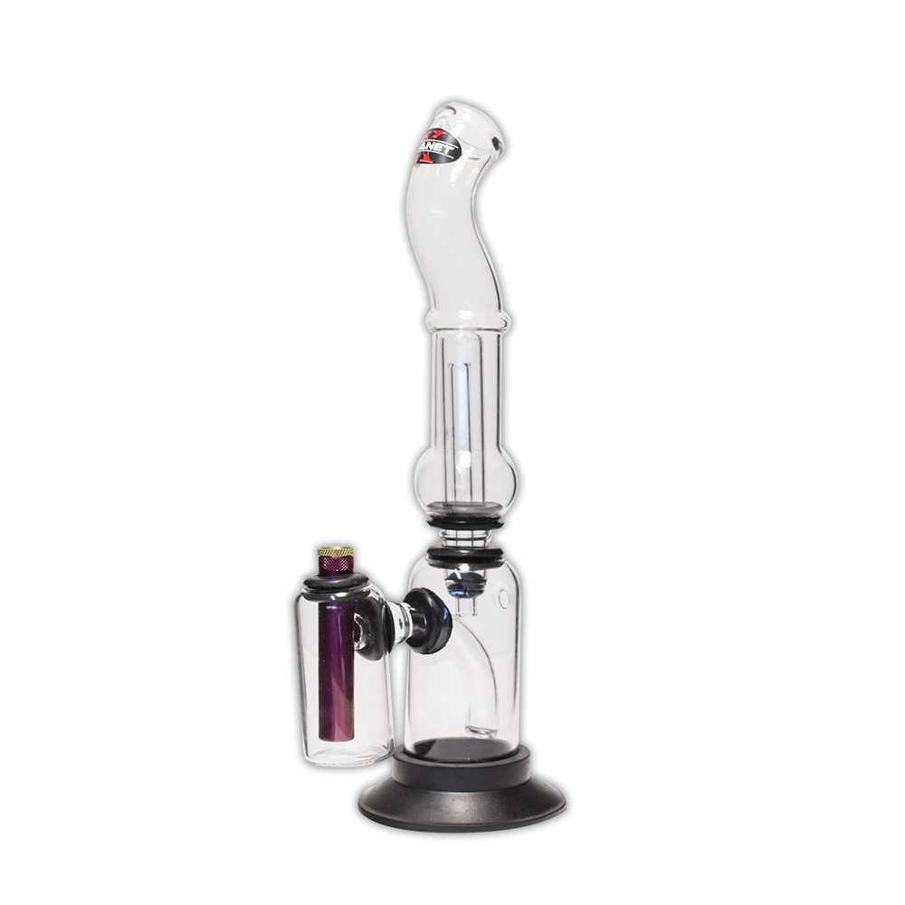 Mini Tar Catcher Glass Bong (Chamber) Planet X