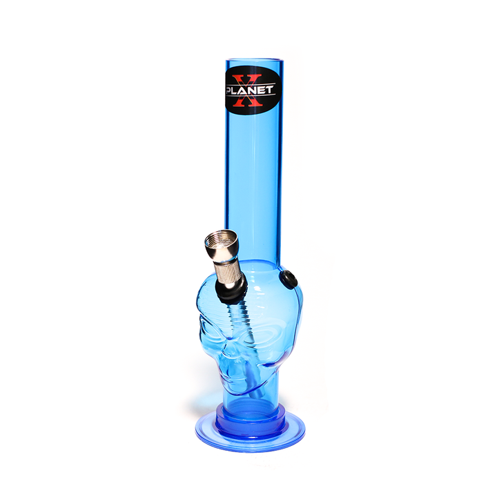 Alien Leader Mini Acrylic Bong - Blue Planet X