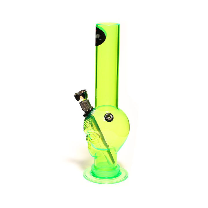 Alien Leader Mini Acrylic Bong - Green Planet X