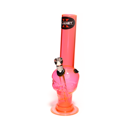 Alien Leader Mini Acrylic Bong - Pink Planet X