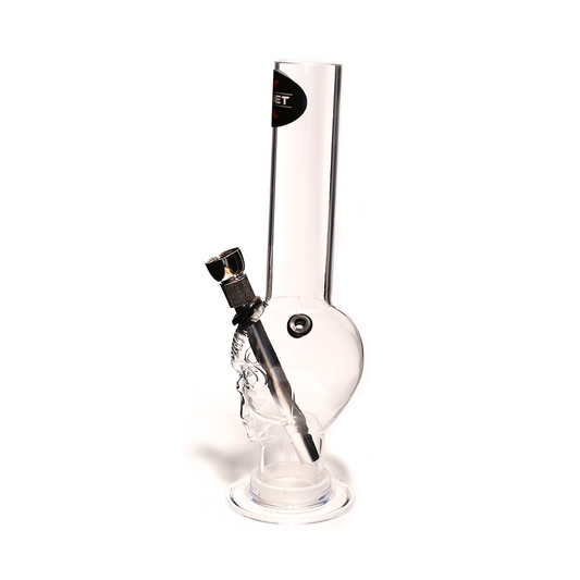 Alien Leader Mini Acrylic Bong - Clear Planet X