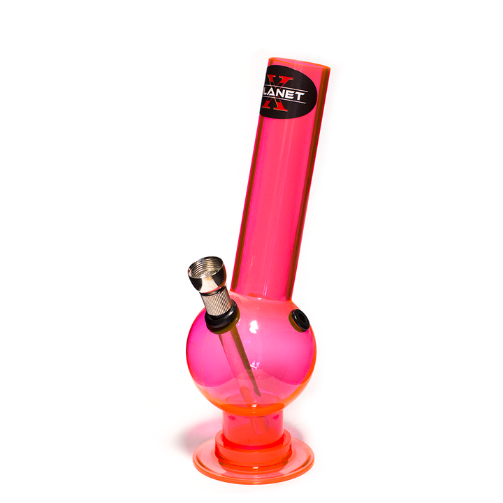 The Zord Acrylic Mini Bong - Pink Planet X