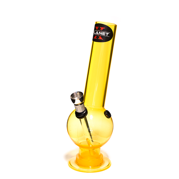 The Zord Acrylic Mini Bong - Yellow Planet X