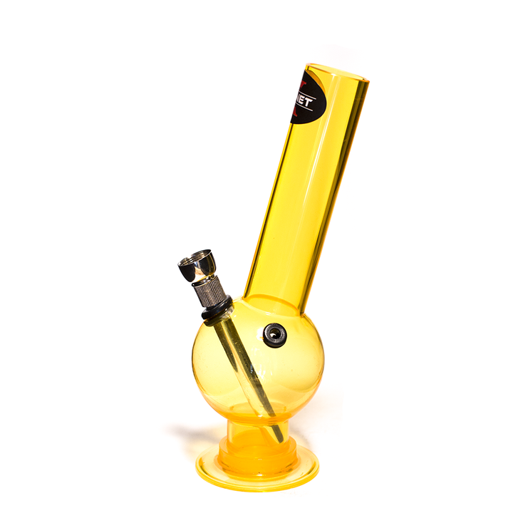 The Zord Acrylic Mini Bong - Yellow Planet X