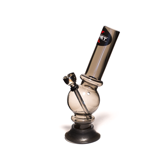 Mini Zion Acrylic Bong - Black Planet X