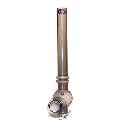 Acrylic Bubble Tall Bong - Black Planet X