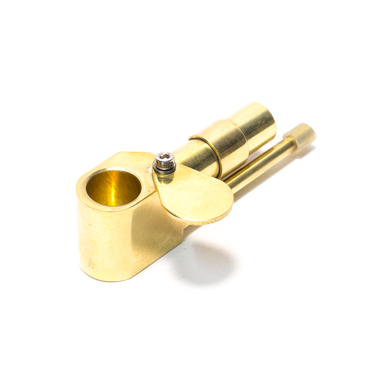 NEO PIPE BRASS 85mm The Bong Shop
