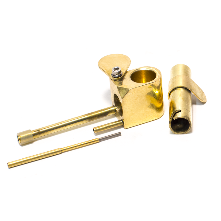 NEO PIPE BRASS 85mm The Bong Shop