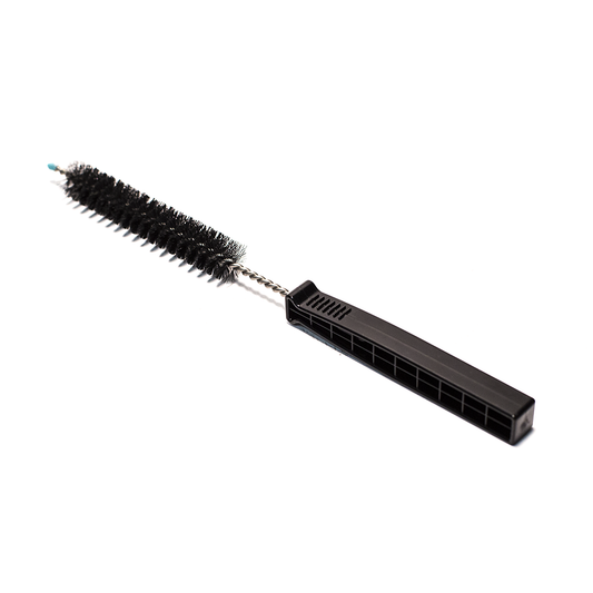 BRUSH 290mm x 20mm BLACK WITH SOLID HANDLE The Bong Shop