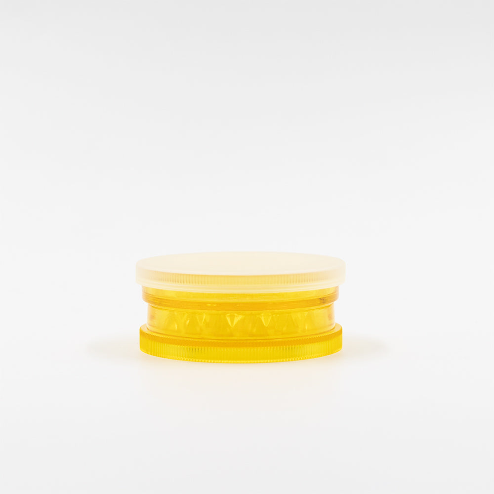 GRINDER - ACRYLIC 62mm D x 26mm 2 PART PLUS CAP The Bong Shop