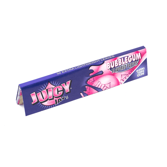 JJs PAPERS HEMP BUBBLE GUM KS SLIM Juicy Jay's