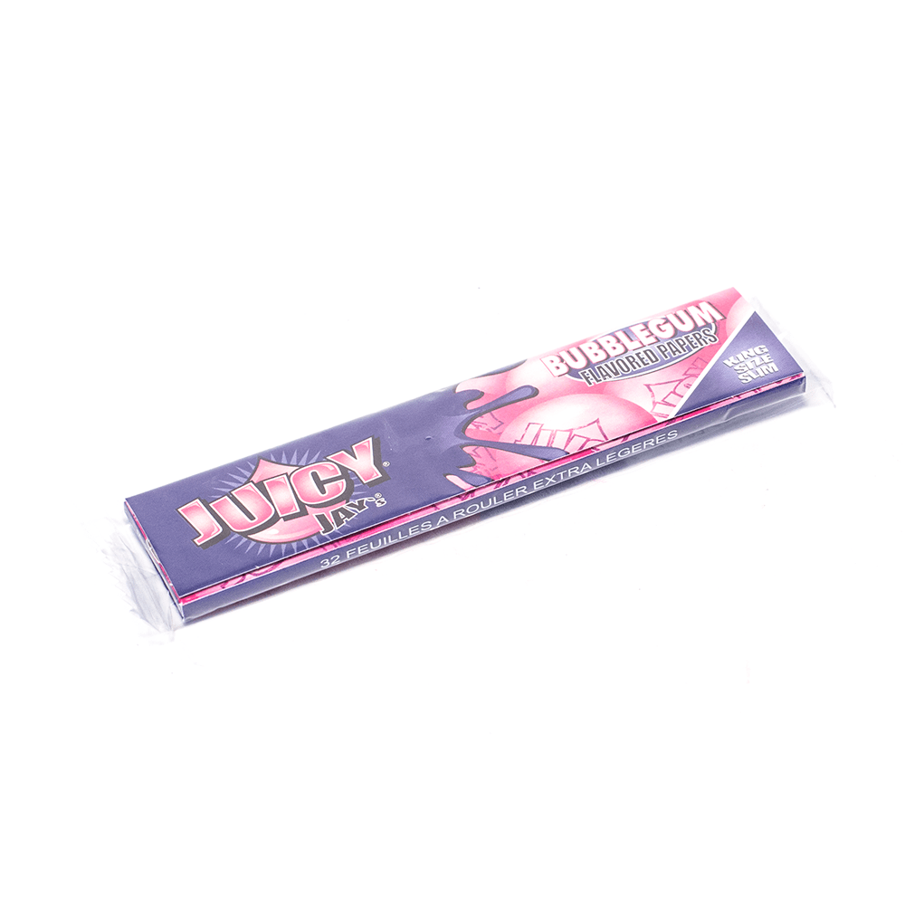 JJs PAPERS HEMP BUBBLE GUM KS SLIM Juicy Jay's