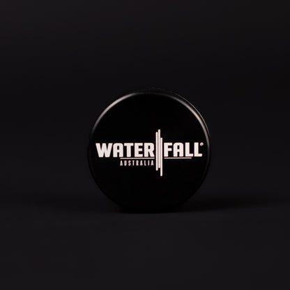 Two-Part Aluminium Grinder - Gloss Black (40mm) Waterfall