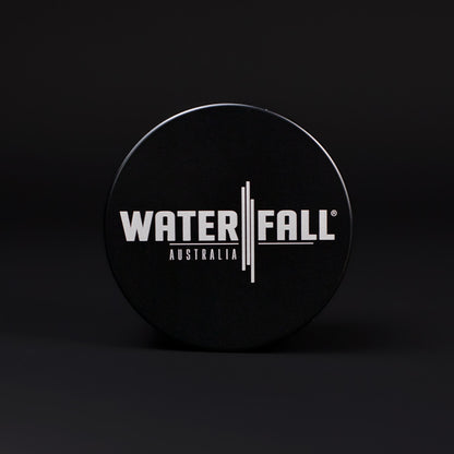 Four-Part Aluminium Grinder - Gloss Black (75mm) Waterfall