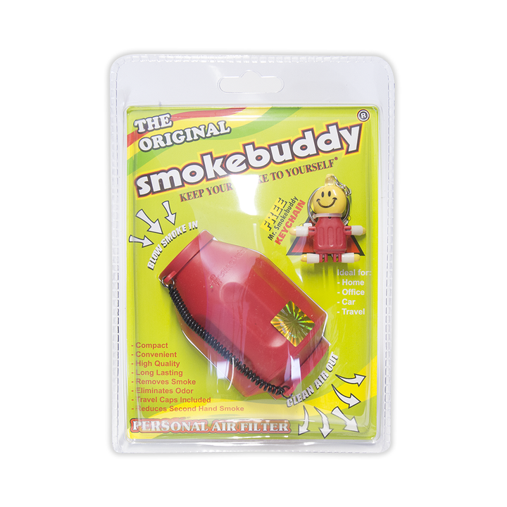 Air Filter - Smoke Buddy Original - Red Smoke Buddy