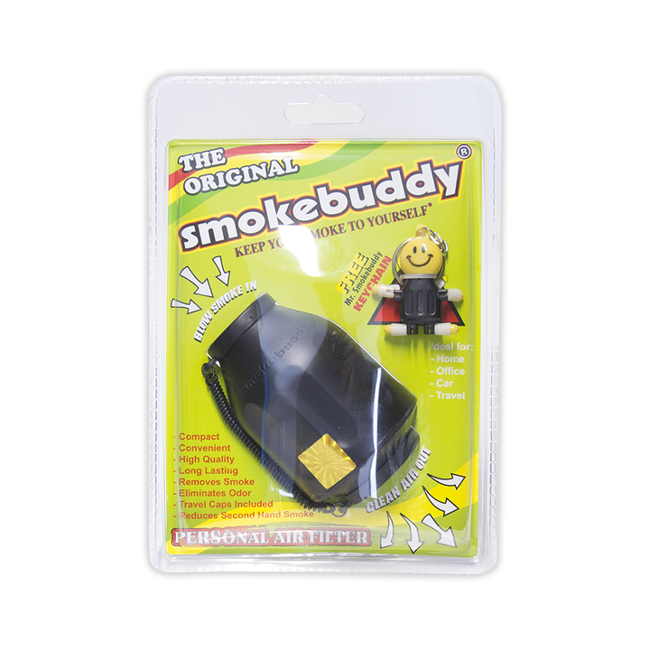 Air Filter - Smoke Buddy Original - Black Smoke Buddy