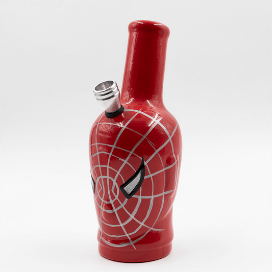 Red Super Mask Ceramic Bong The Bong Shop