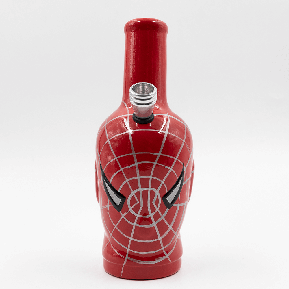 Red Super Mask Ceramic Bong The Bong Shop