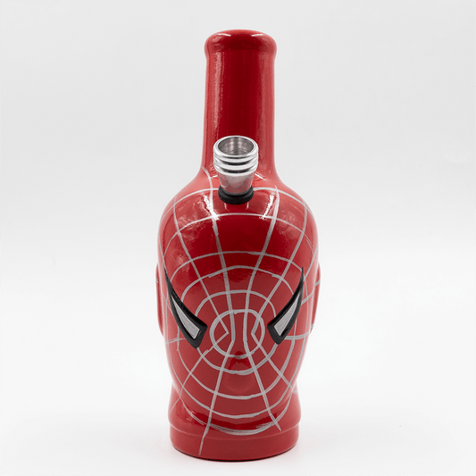 Red Super Mask Ceramic Bong The Bong Shop