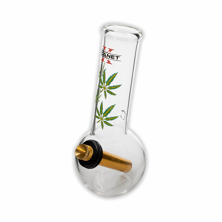 Dewey Glass Bong - Leaf Planet X