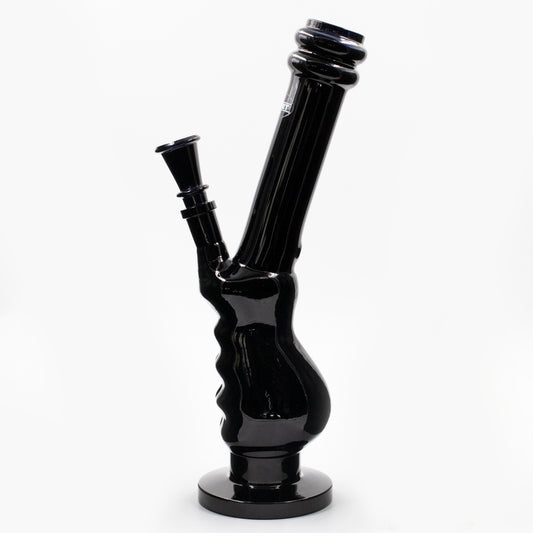 Fisty Glass Bong - Black Planet X