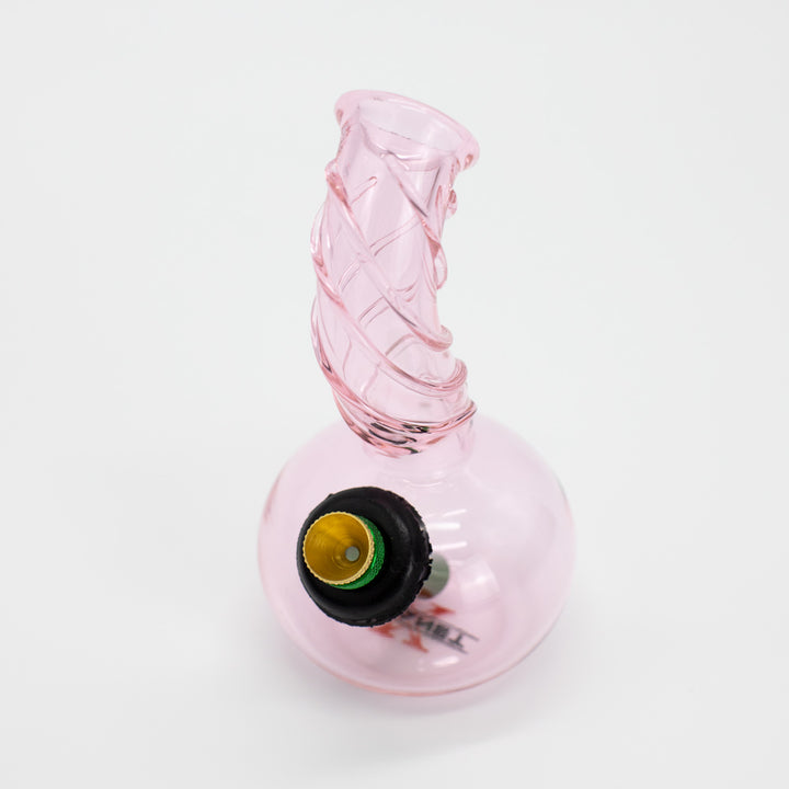 Aurora Mini Glass Bong - Pink Planet X