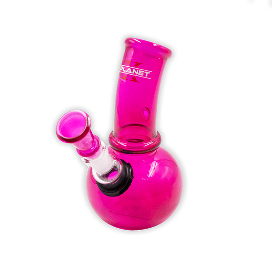 Star Glass Bong - Pink Planet X