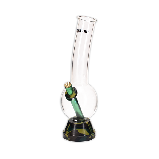 Decimator Glass Bong - Camo Waterfall