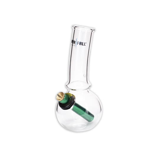 Bent Junior V2 Glass Bong - Camo Waterfall