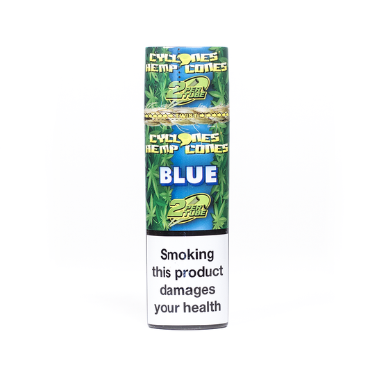 CYCLONES - HEMP CONES BLUE X2 Cyclones