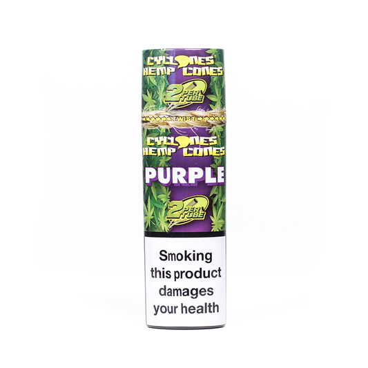 CYCLONES - HEMP CONES PURPLE X2 Cyclones
