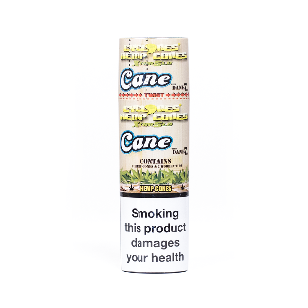 CYCLONES - XTRASLO HEMP CONE CANE DANK 7 TIP X2 Cyclones
