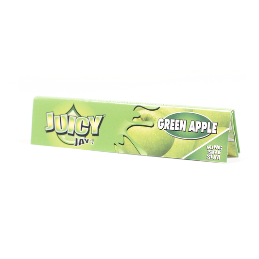 JUICY JAY'S PAPERS HEMP GREEN APPLE K/S SLIM PRINTED Juicy Jay's