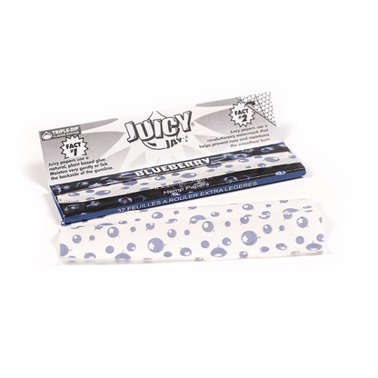 JJs PAPERS HEMP BLUEBERRY KS SLIM PRINTED The Bong Shop